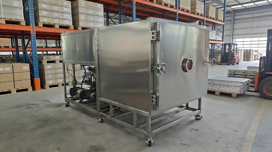Rated Power 200KW Industrial Freeze Dryer Noise Level 70dB Multiple Safety System Designed for  Food Chemical Applications
