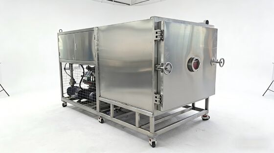 BITZER Or Leybold Refrigeration Unit Freeze Dryer Machine Providing Vacuum Level Below 13Pa For Freeze Drying Operations