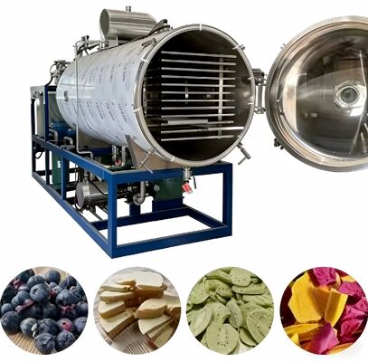 Automatic Operation Mode Industrial Freeze Dryer Featuring Noise Level 70dB and Vacuum Level Below 13Pa Suitable for Industrial