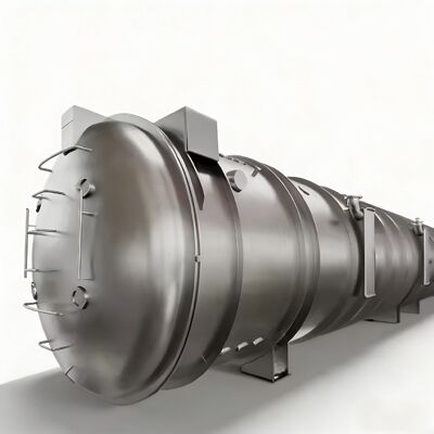 Chamber Size 12700 by 2600 by 3300 millimeters Industrial Freeze Dryer with Drying Time 20 to 24 hours and 304 Stainless Steel Construction