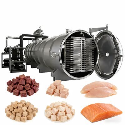 Rated Power 200KW Vacuum freeze-drying machine with advanced vacuum technology ensuring freeze dried products every batch