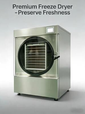 Danfoss Compressor Home Freeze Dryer SUS304 Stainless Steel 220V 1PH 50 60HZ Ideal for Food Preservation and Long Term Storage