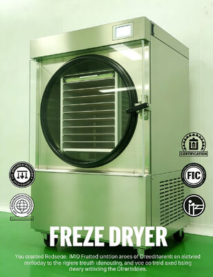 20 to 25kg Capacity Home Freeze Dryer Featuring LCD Display 3600W Power Ideal for Home Food Preservation and Dehydration