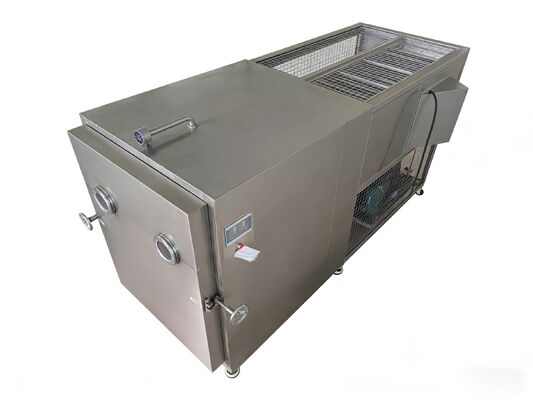 Chamber Size 1350 1400 1200mm Food Vacuum Freeze Dryer Including Baosi Or  Vacuum Pump and Electric Heating Method Designed for Food Drying