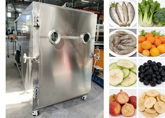 Food Vacuum Freeze Dryer Featuring 35KW Installation Power and Baosi Or  Vacuum Pump for Industrial Applications