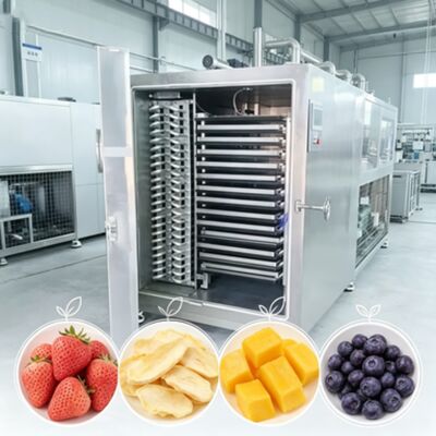 Multiple Safety System Industrial Freeze Dryer Featuring Automatic Operation Mode and Vacuum Level under 13Pa Ideal for Industrial
