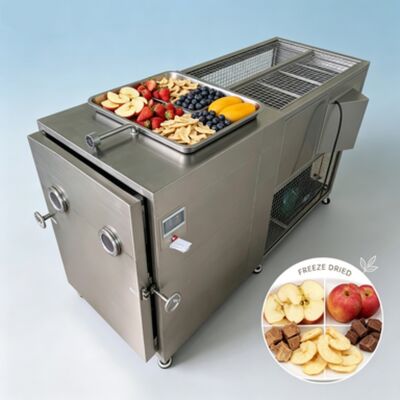 PLC Control System Vacuum freeze-drying machine designed to achieve Vacuum Level under 13Pa for freeze drying processes