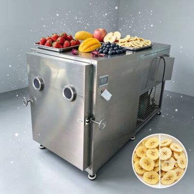 Electric Heating Industrial Freeze Dryer Water Cooling System Drying Time 20 to 24 Hours Suitable for Large Scale Production