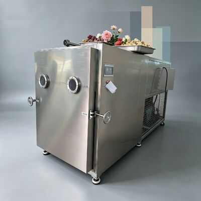 Chamber size 1800 1700 1300mm Vegetable freeze dryer featuring tray size 1280 600 30mm or customizable trays for dehydration