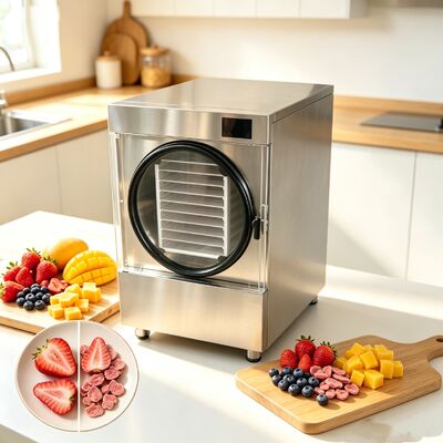220V 1PH 50 60HZ Home Freeze Dryer 215kg Capacity Noise Level 50dB User Friendly Food Freeze Drying Machine