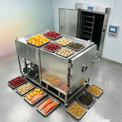 10KwH Power Consumption Vegetable Freeze Dryer Including TwoStage Rotary Vane Vacuum Pump Designed for and Vegetable Drying