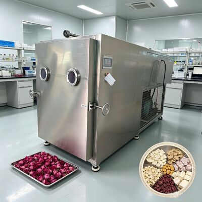 Electric Heating plus silicon Vegetable Freeze Dryer featuring Vacuum Limit less than or equal to 13Pa and Air Cooling System for Operation