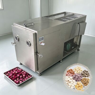 Vacuum limit ≤13Pa Vegetable freeze dryer engineered under EXW trade terms offering consistent freeze drying performance