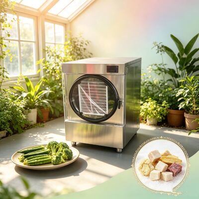 20 to 25kg Capacity Home Freeze Dryer 3600W Power SUS304 Stainless Steel Shell Suitable for Food Preservation and Storage