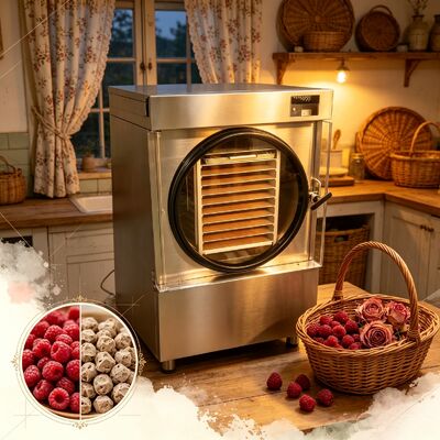 Electric Heating Mini Freeze Dryer with Intelligient System Remote Control Ensuring Accurate Control and Freeze Drying Processes