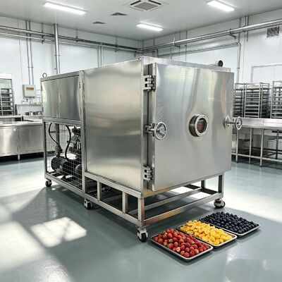 PLC Control Vegetable Freeze Dryer 1600Kg Large Capacity Machine Ideal for Commercial Vegetable Preservation Processes
