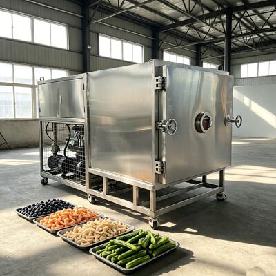 EXW automatic operation Vegetable freeze dryer ideal for maintaining vegetable freshness and during freeze drying process