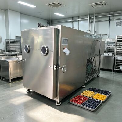 18 to 22 hours batch freeze drying time Vegetable freeze dryer featuring 240V 380V 3PH power supply designed for vegetable drying