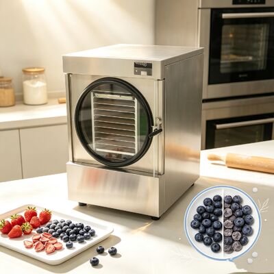 Temperature Range Minus 50 Celsius To Plus 90 Celsius Home Freeze Dryer Offering 24 To 30 Hours Freeze Dry Cycle And Easy Operation
