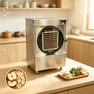 Electric Heating Home Freeze Dryer Machine Medium Volume Appliance Suitable for Preserving Fruits Vegetables and Meat